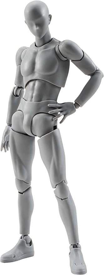 Bandai SH Figuarts Man DX Gray Action Figure Set